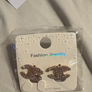 Elegant Gold and Silver Fashion Earrings